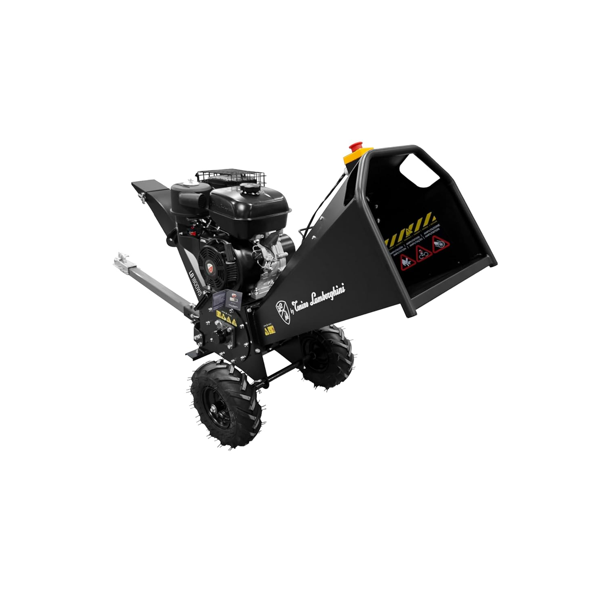 Broyeur de Végétaux Thermique 18CV 459cm³ Moteur 4T Coupe Ø120 mm max Démarrage Électrique Tonino Lamborghini