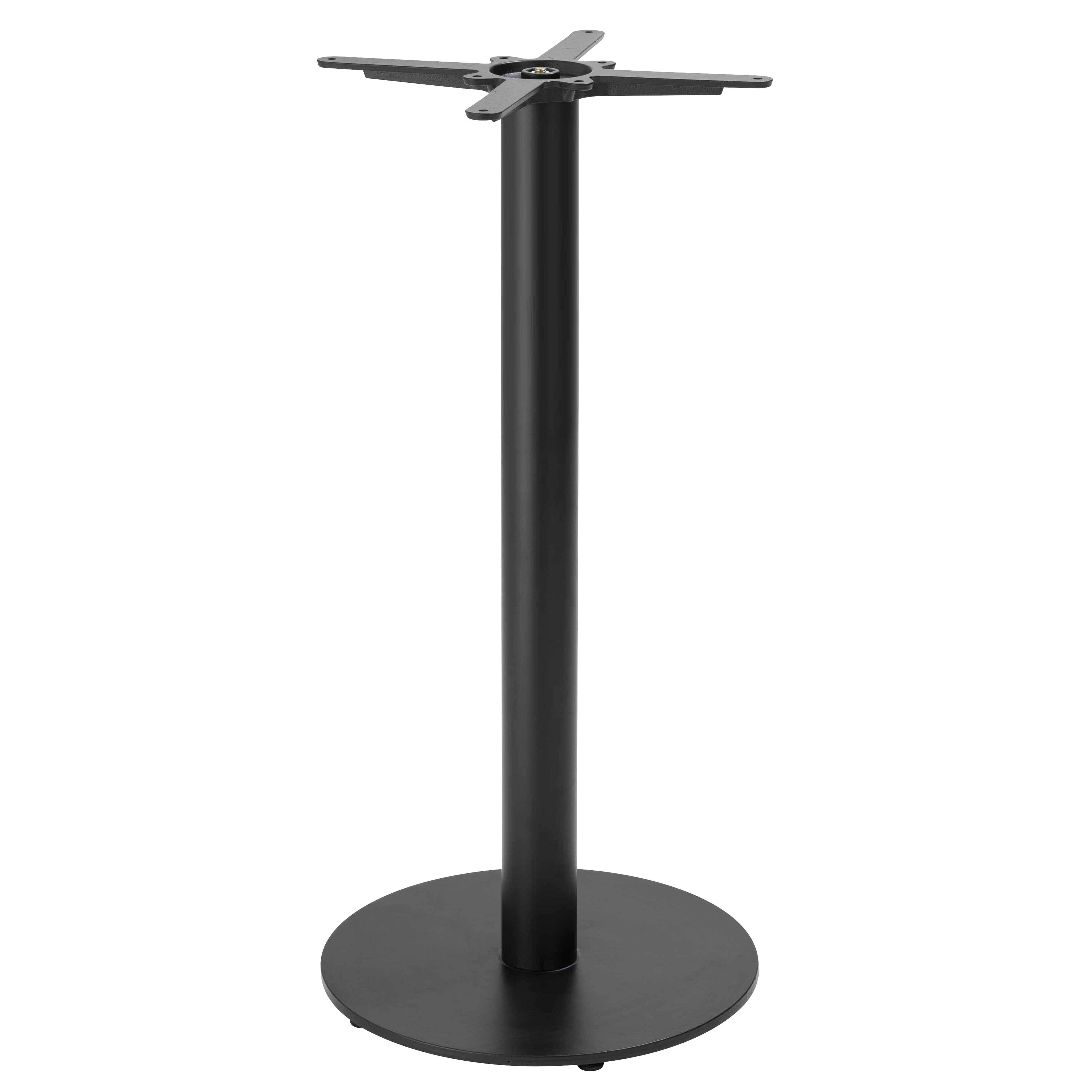 Oviala - Pied de table haut en acier et fonte noir Dover Dover - Oviala - Imagen 1