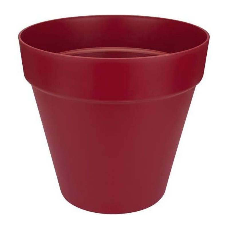 Elho - Elho Pot De Fleurs Rond Loft Urban - ø 25 Cm - Fruits Rouges - Image 1
