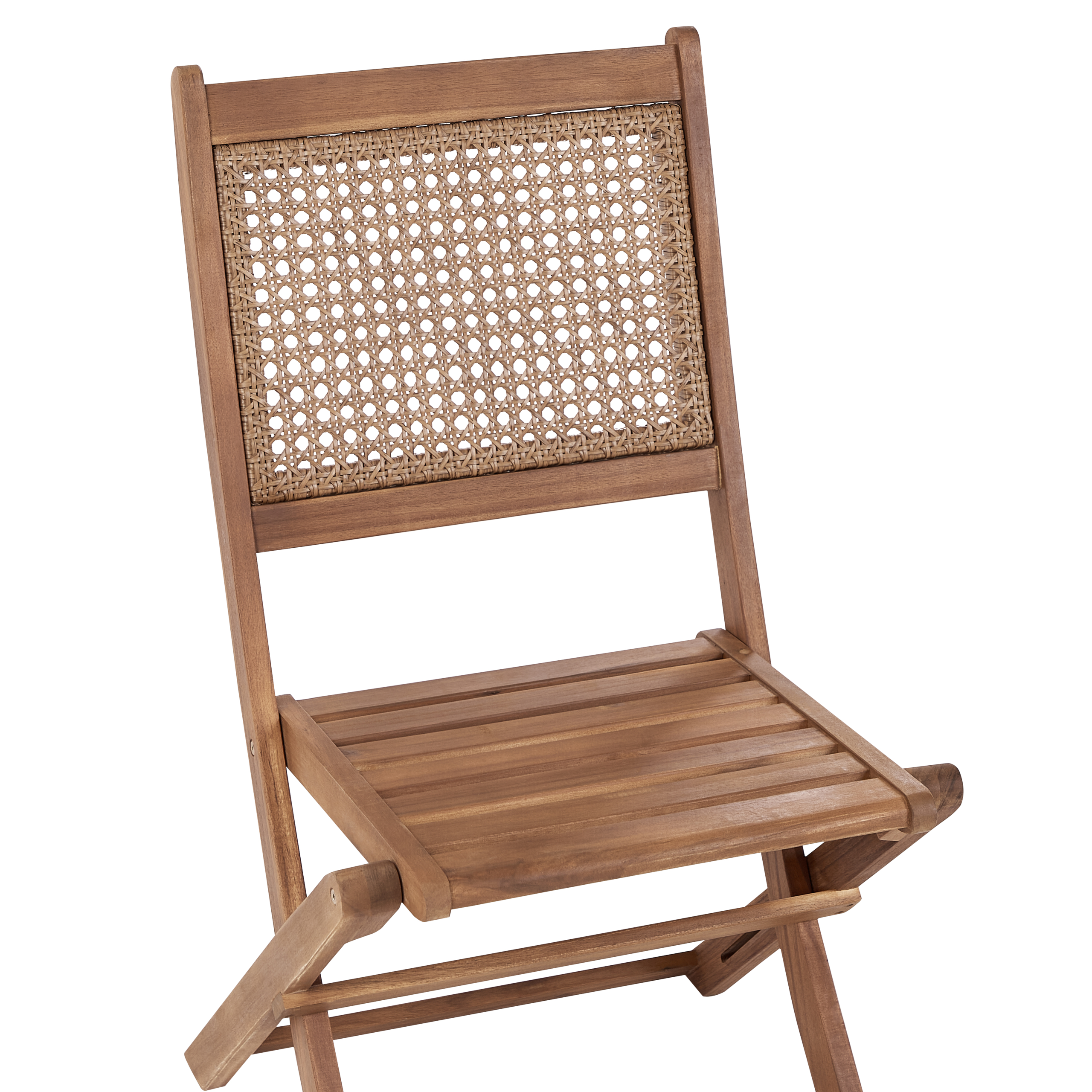 Beliani - Chaise de jardin Bois d'acacia certifié Marron foncé PARAGGI - Beliani - Imagen 8