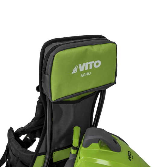 Débroussailleuse Thermique 47cm³ Coupe Ø25cm + Lame et fil nylon Réservoir 1L Autonomie 1h30 Port Sac à dos VITO Professionnel - Image 7