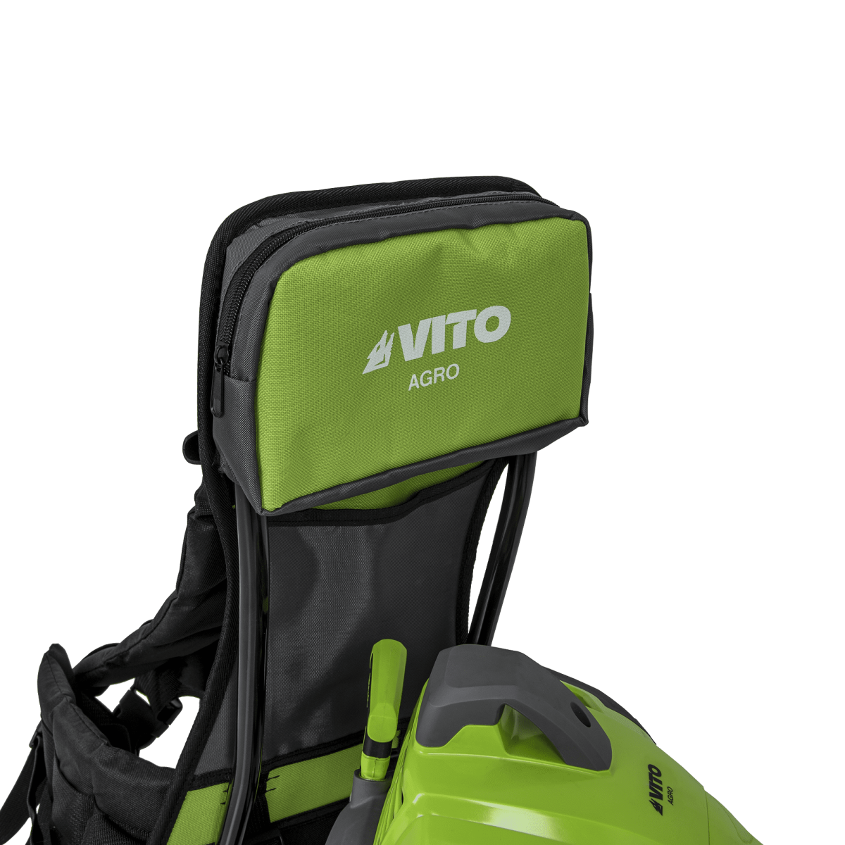 Débroussailleuse Thermique 47cm³ Coupe Ø25cm + Lame et fil nylon Réservoir 1L Autonomie 1h30 Port Sac à dos VITO Professionnel - Image 7