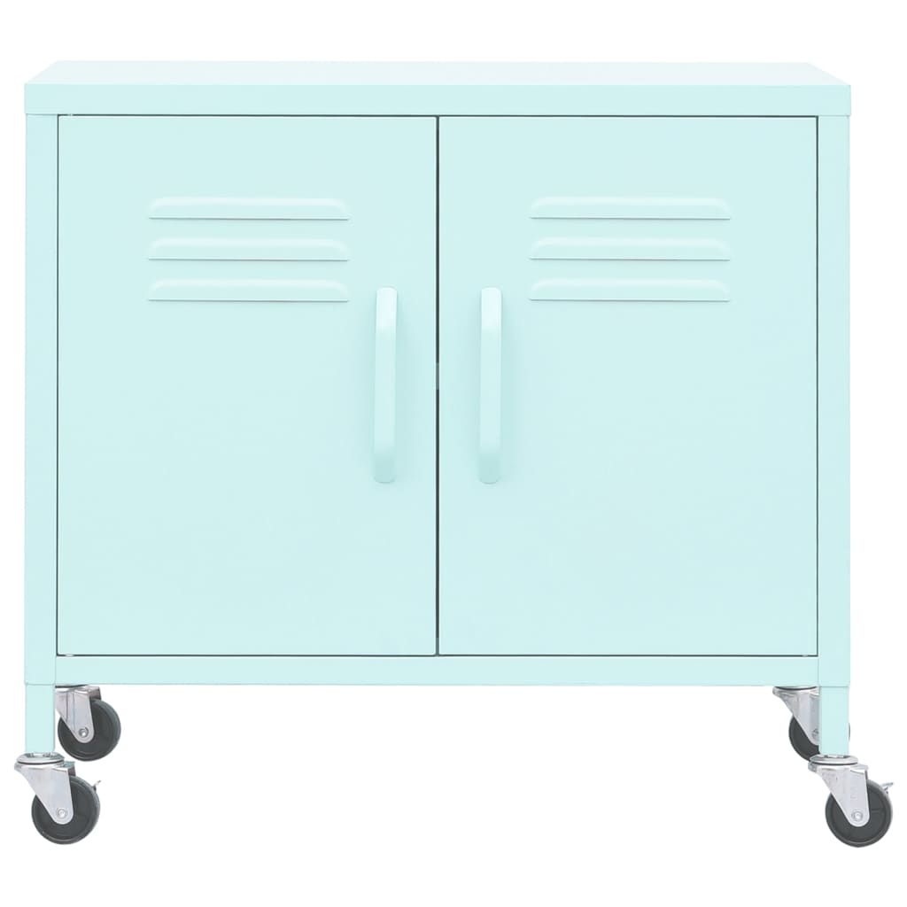Vidaxl - Armoire de rangement Menthe 60x35x56 cm Acier - vidaXL - Imagen 3
