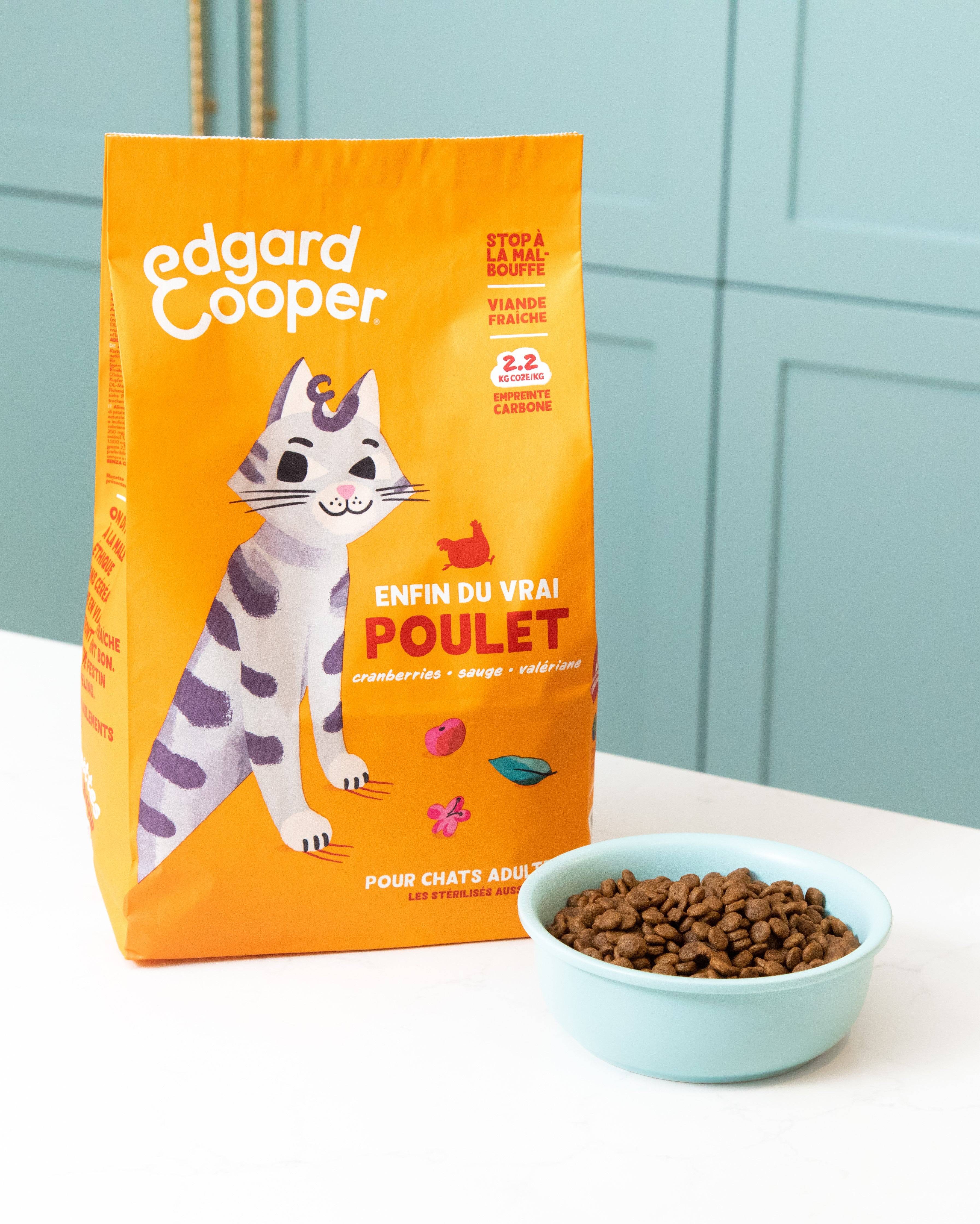 Edgard & Cooper - Edgard Cooper - Croquettes Sans Céréales au Poulet pour Chat - Image 3