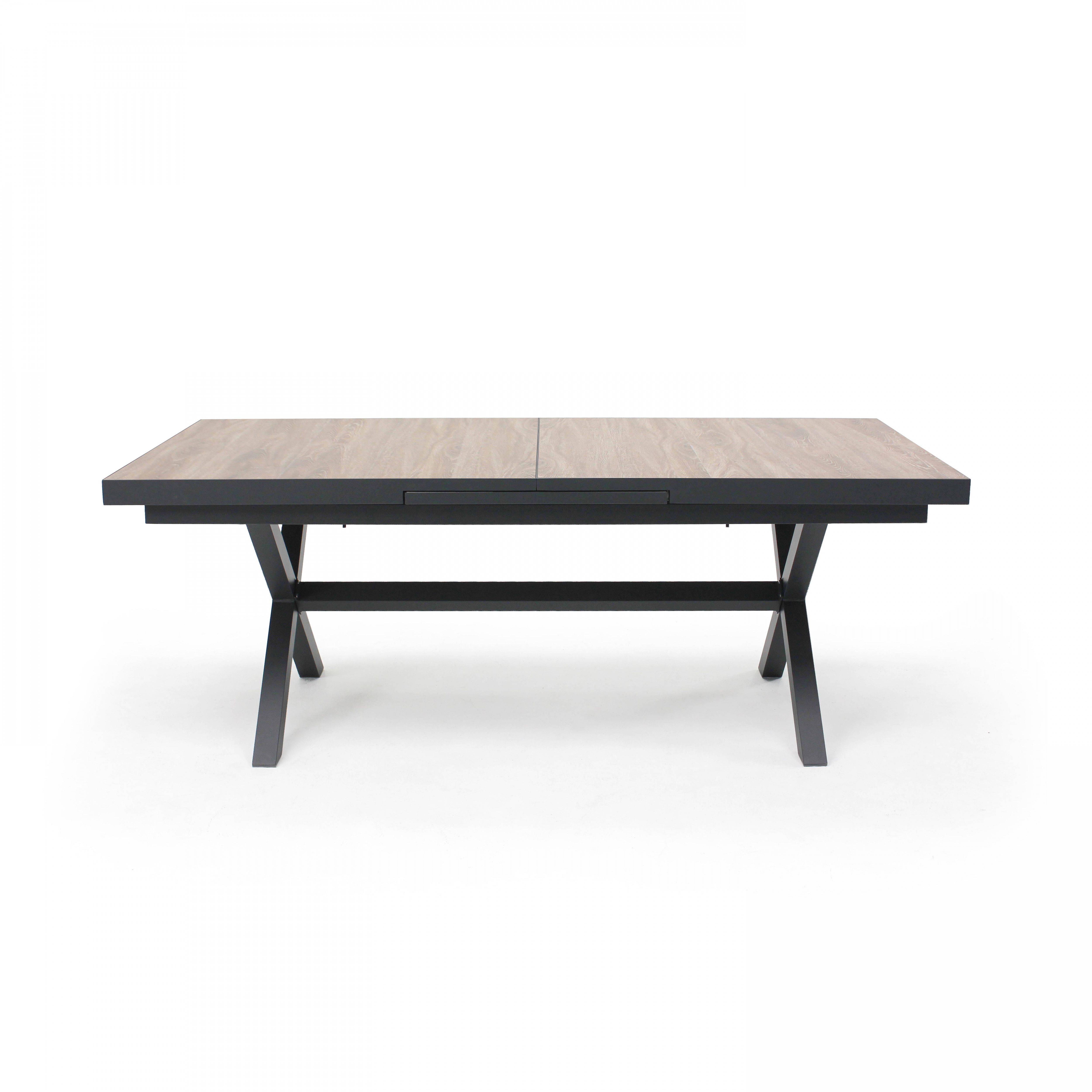 Oviala - Table extensible 10 places en aluminium et céramique Tivoli - Oviala - Image 6
