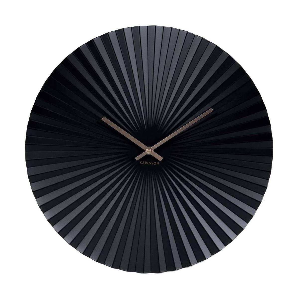 Karlsson - Horloge design en métal Sensu Noir - Imagen 1