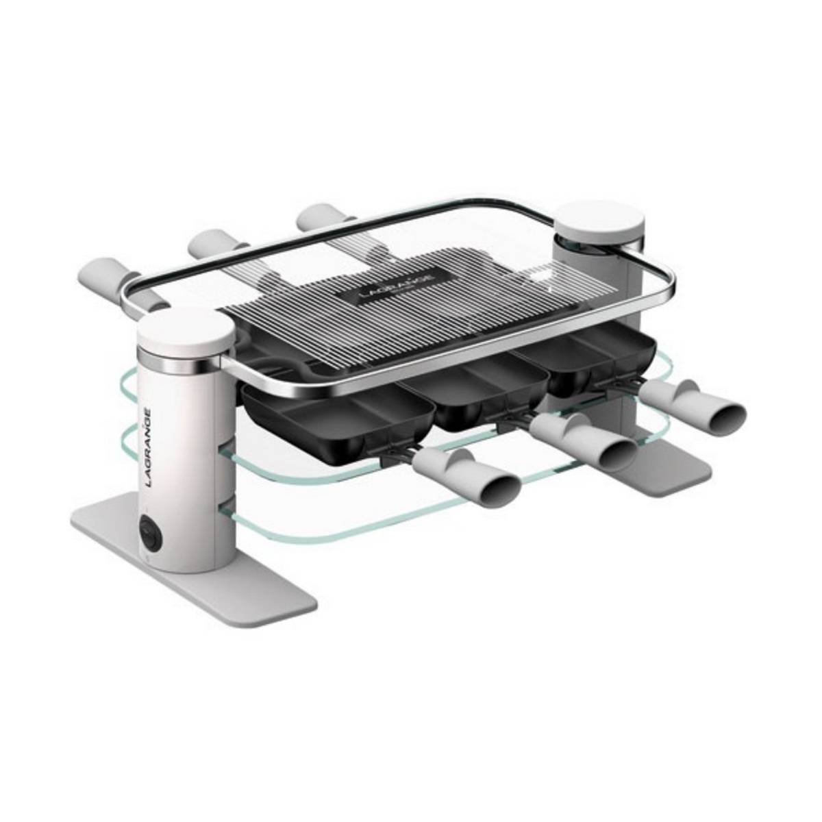Appareil à raclette 6 personnes 750w 79601 Lagrange - Image 1