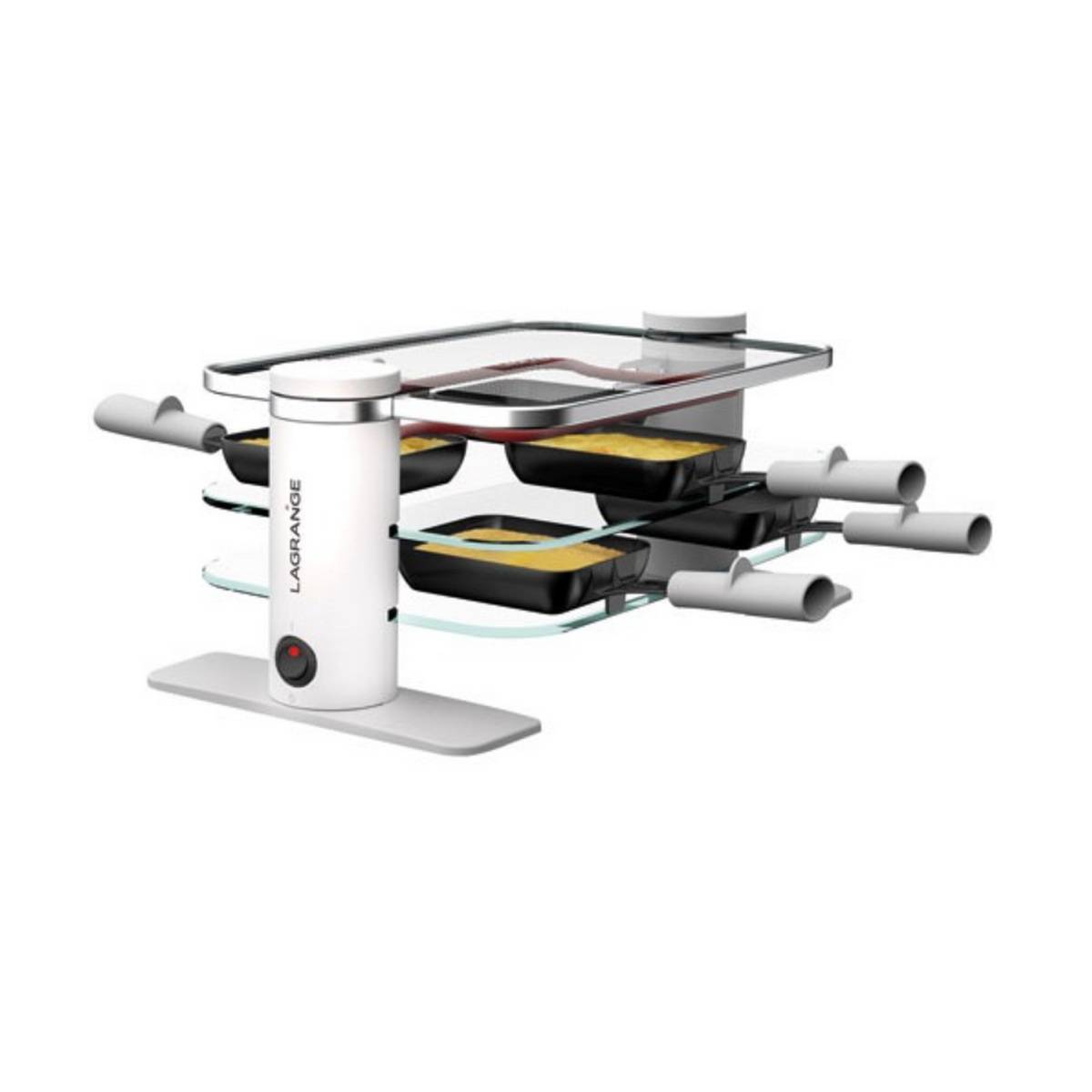 Appareil à raclette  6 personnes 750w 79601 Lagrange - Image 2