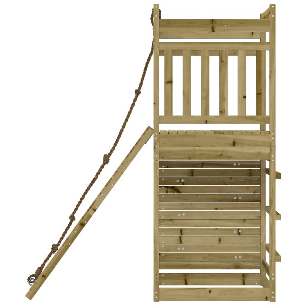 Helloshop26 - Aire de jeux d'extérieur portiques robuste jeux jardin 53 x 174 x 207 cm bois de pin imprégné - Imagen 5