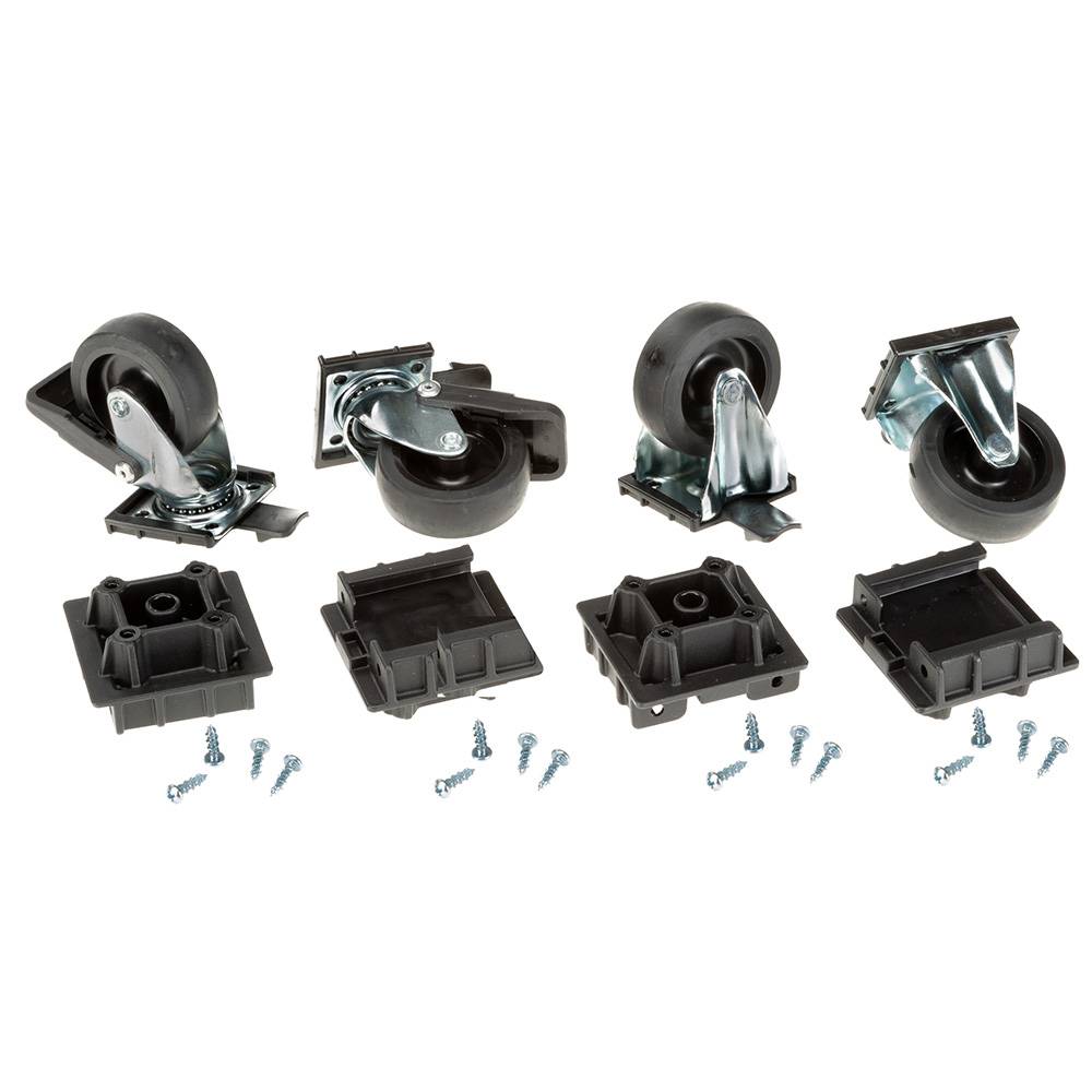 Ferplast - Ruedas para transportador de perros ATLAS 70 perros Ferplast L388 KIT 4 WHEELS - Imagen 1