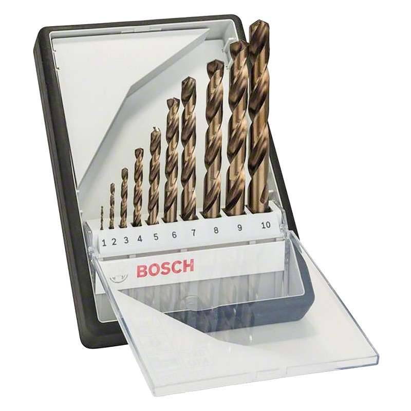 Bosch - Coffret de 10 forets à métaux HSS-G BOSCH 2607010535 Robust Line Bosch - Imagen 1