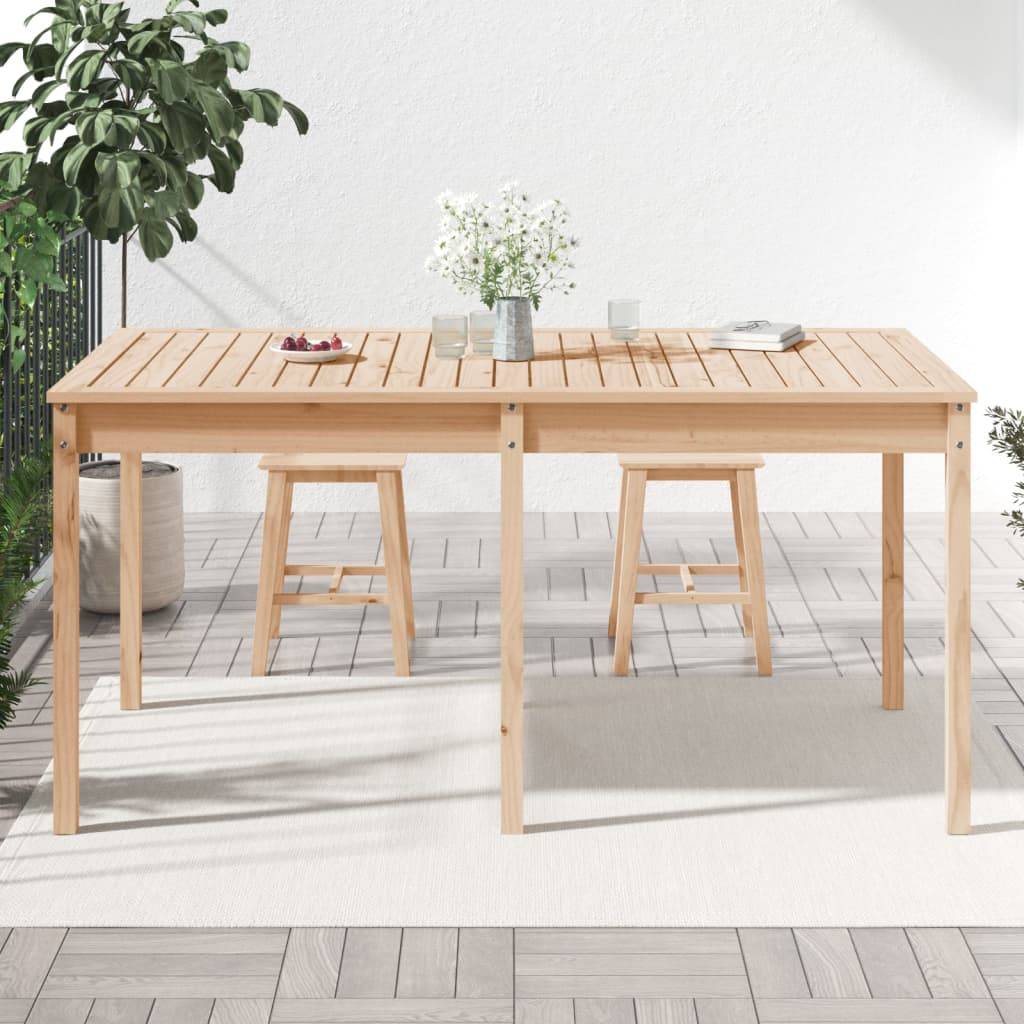 Table bois composite  Hayward Naturel  159,5 X 82,5 X 76 cm  - P87209N - Image 3