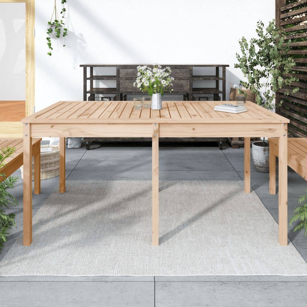 Table bois composite Hayward Naturel 159,5 X 82,5 X 76 cm - P87209N - Image 1