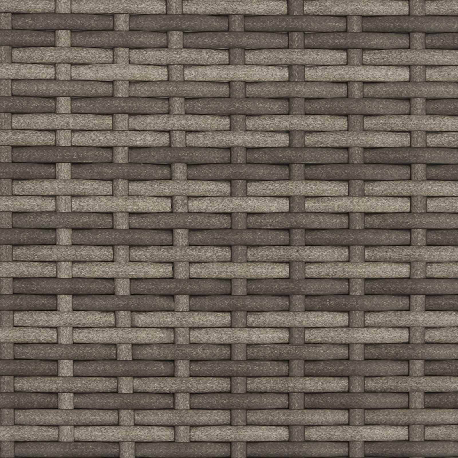 Chaise de jardin acier et polyester gris et gris foncé 56 x 60 x 112 cm - PANGIVO - Image 8