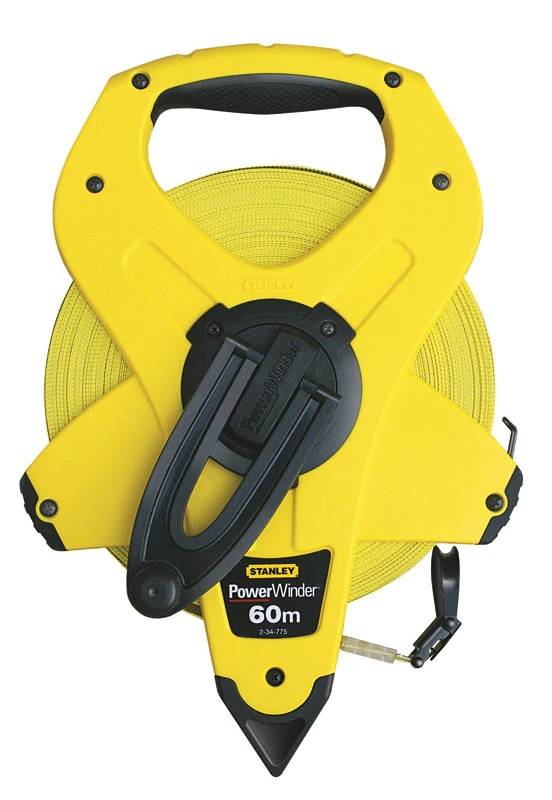 stanley - Mesure longue 60mx12,7mm ruban fibre de verre PowerWinder - STANLEY - 2-34-775