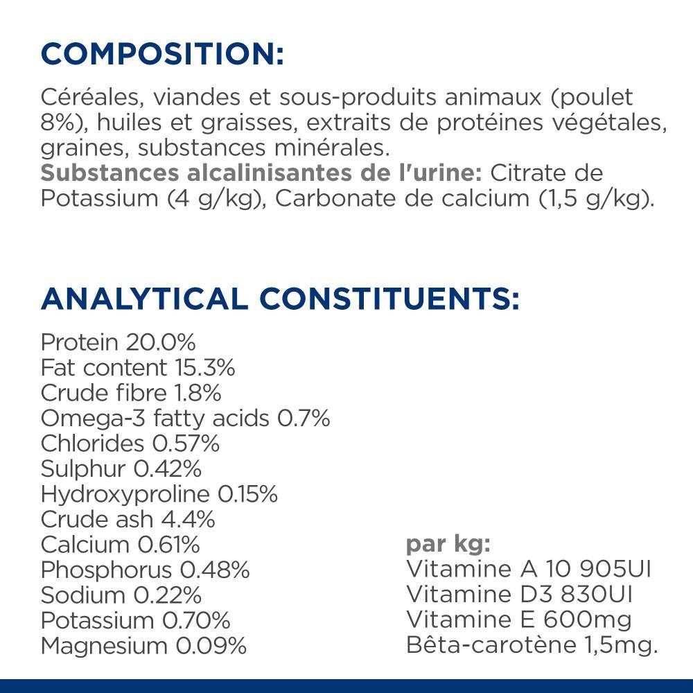 CROQUETTES CHIEN ADULT PRESCRIPTION DIETS C/D URINARY - HILL'S 1,5 kg - Image 8
