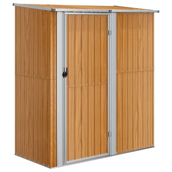 Vidaxl - Abri de jardin 180,5 x 97 x 209,5 cm Acier galvanisé Aspect bois vidaXL 150906 - Image 2