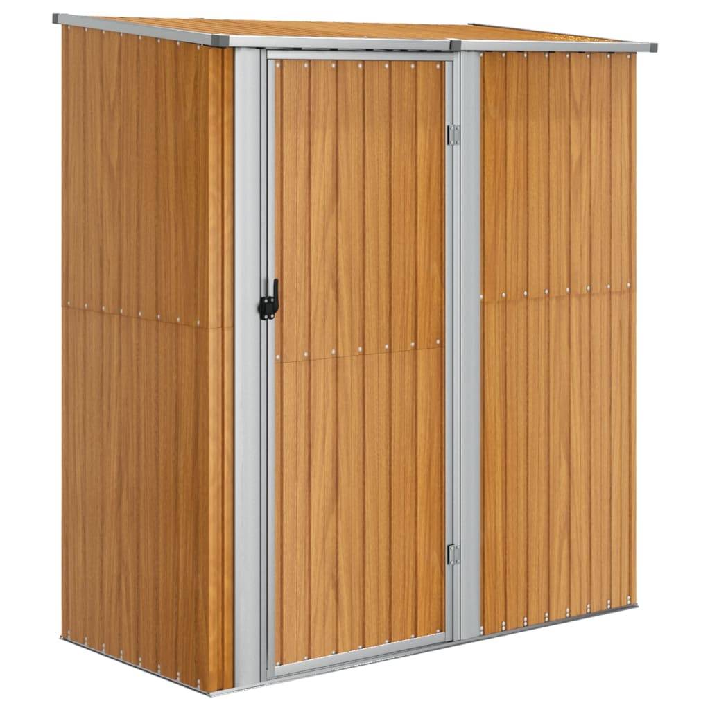 Vidaxl - Abri de jardin 180,5 x 97 x 209,5 cm Acier galvanisé Aspect bois vidaXL 150906 - Image 2
