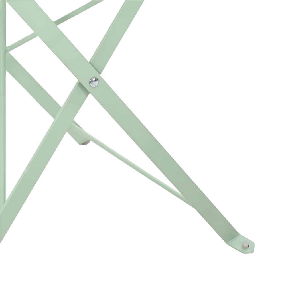 Prolenta Premium - Chaises de jardin métal vert 42 x 46 x 82 cm - Prolenta premium p358.1 - Image 8