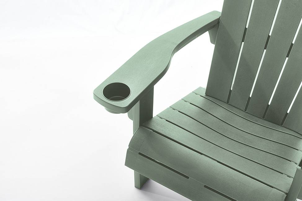 Keter - Chaise de jardin Adirondack - Vert - Style bois - KETER - Image 2