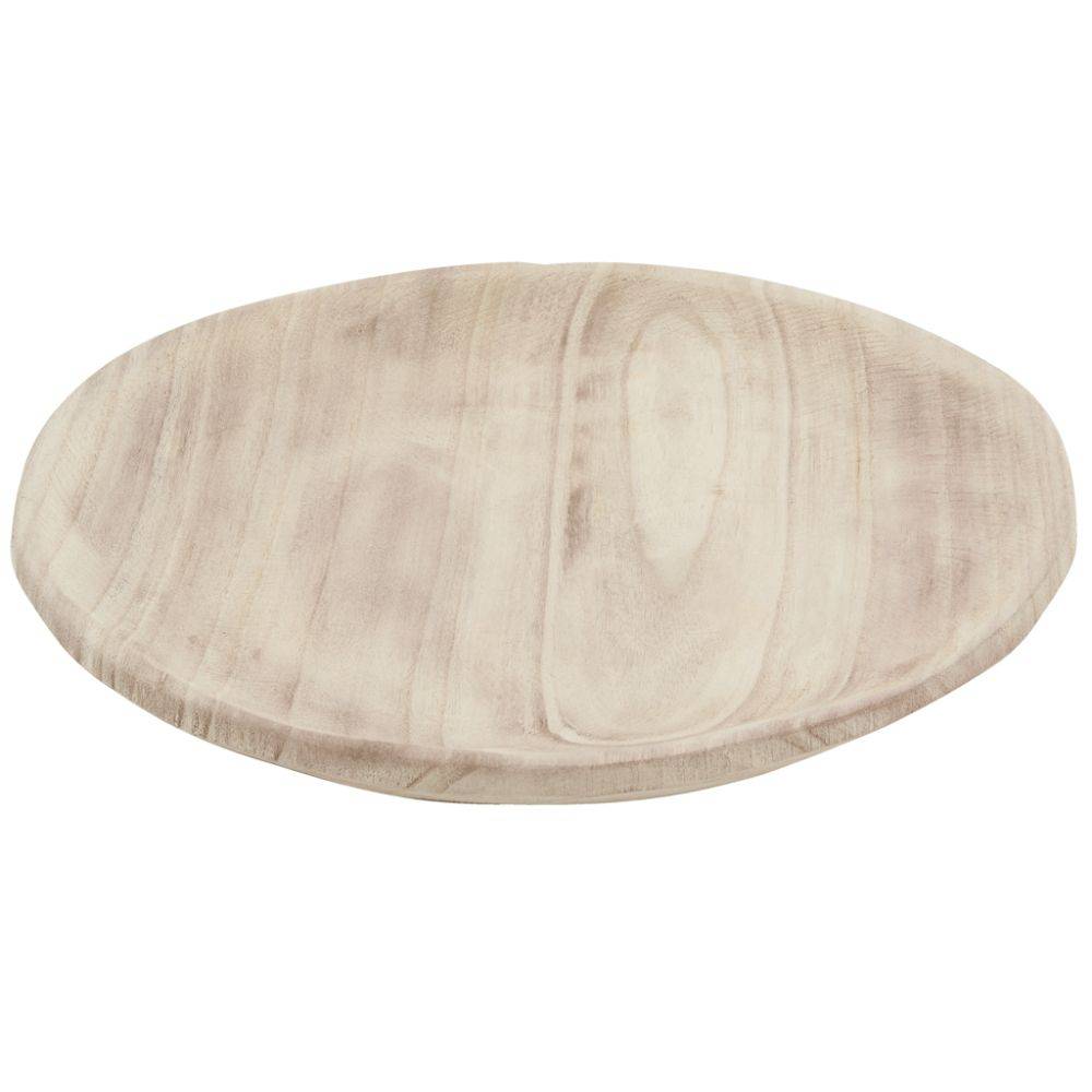 Aubry Gaspard - Assiettes en Paulownia Lot de 4 - Imagen 3