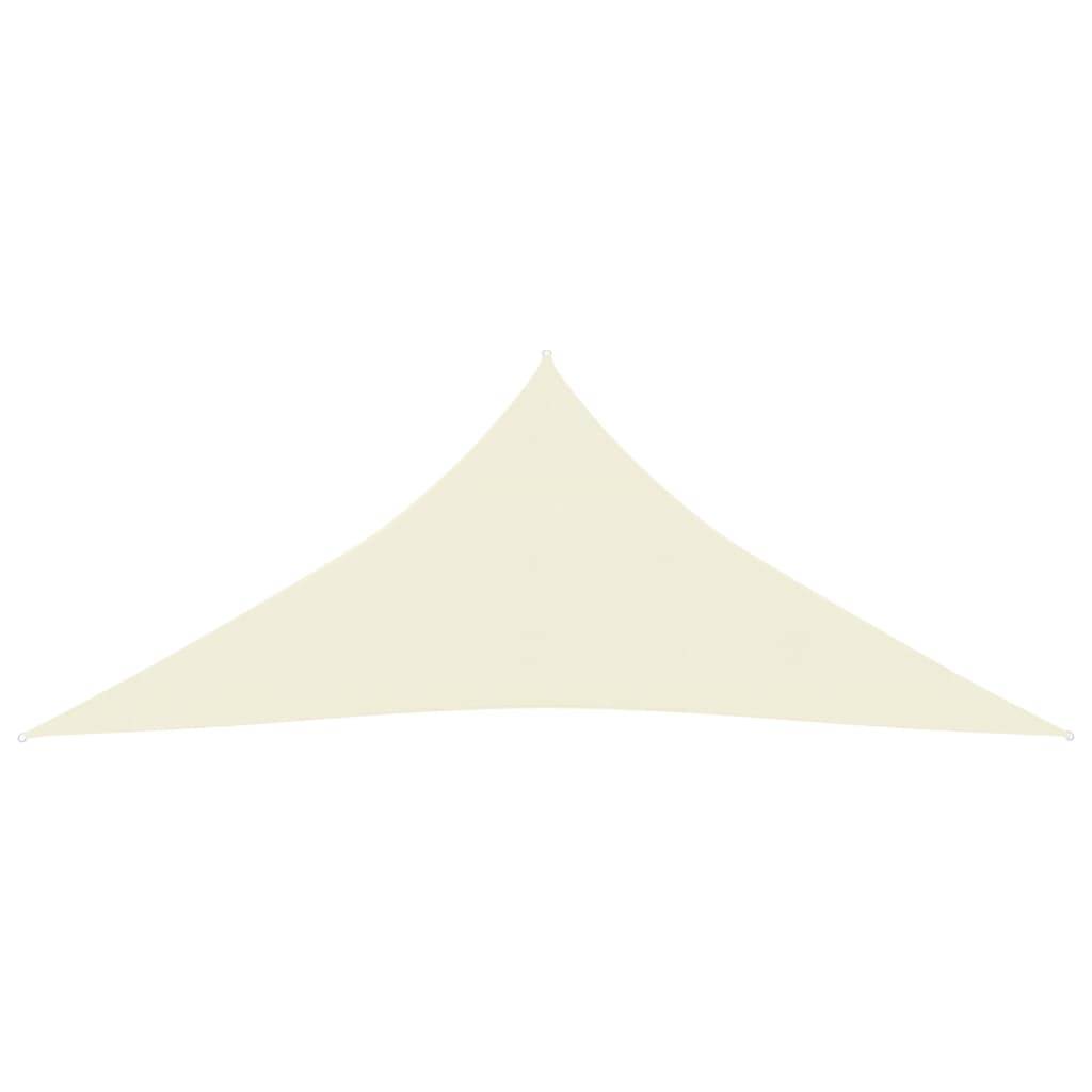Helloshop26 - Voile d'ombrage 160 g/m² PEHD 5 x 7 x 7 m crème - Imagen 2