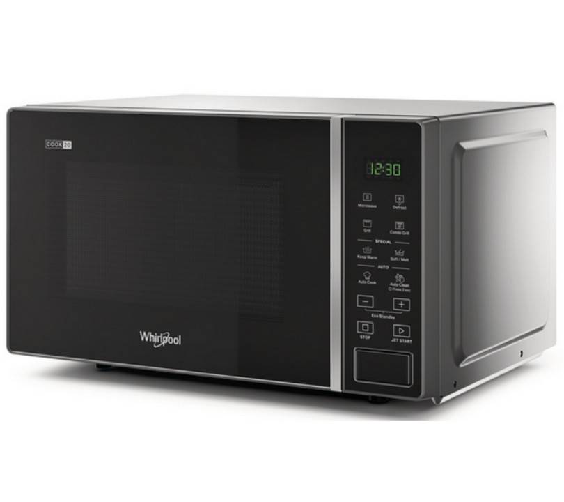 Micro-ondes grill 20l 700w silver MWP203SB Whirlpool - Image 2