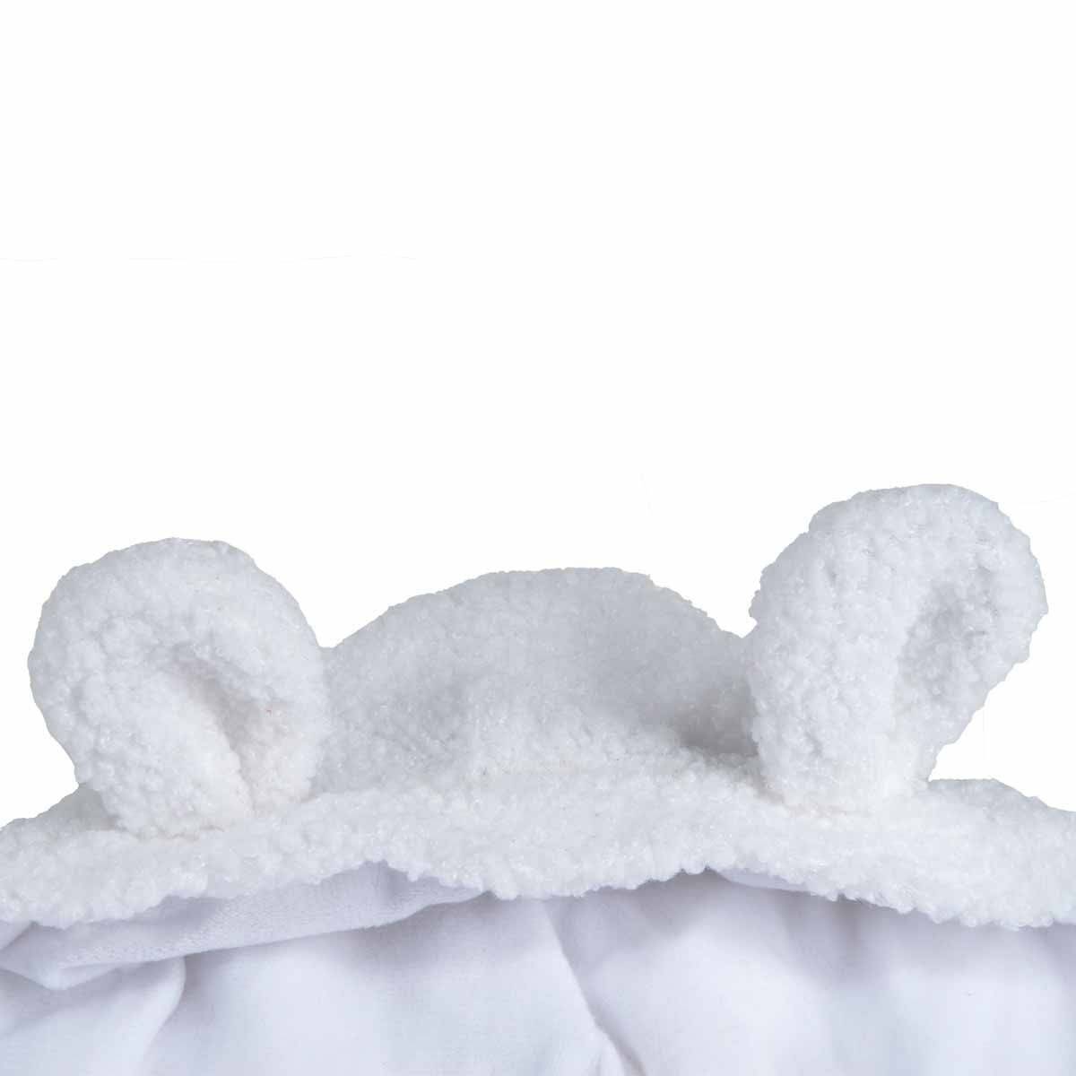 Love Story - Veste Doudou pour Chien "Wooly" 40cm Écru - Image 2