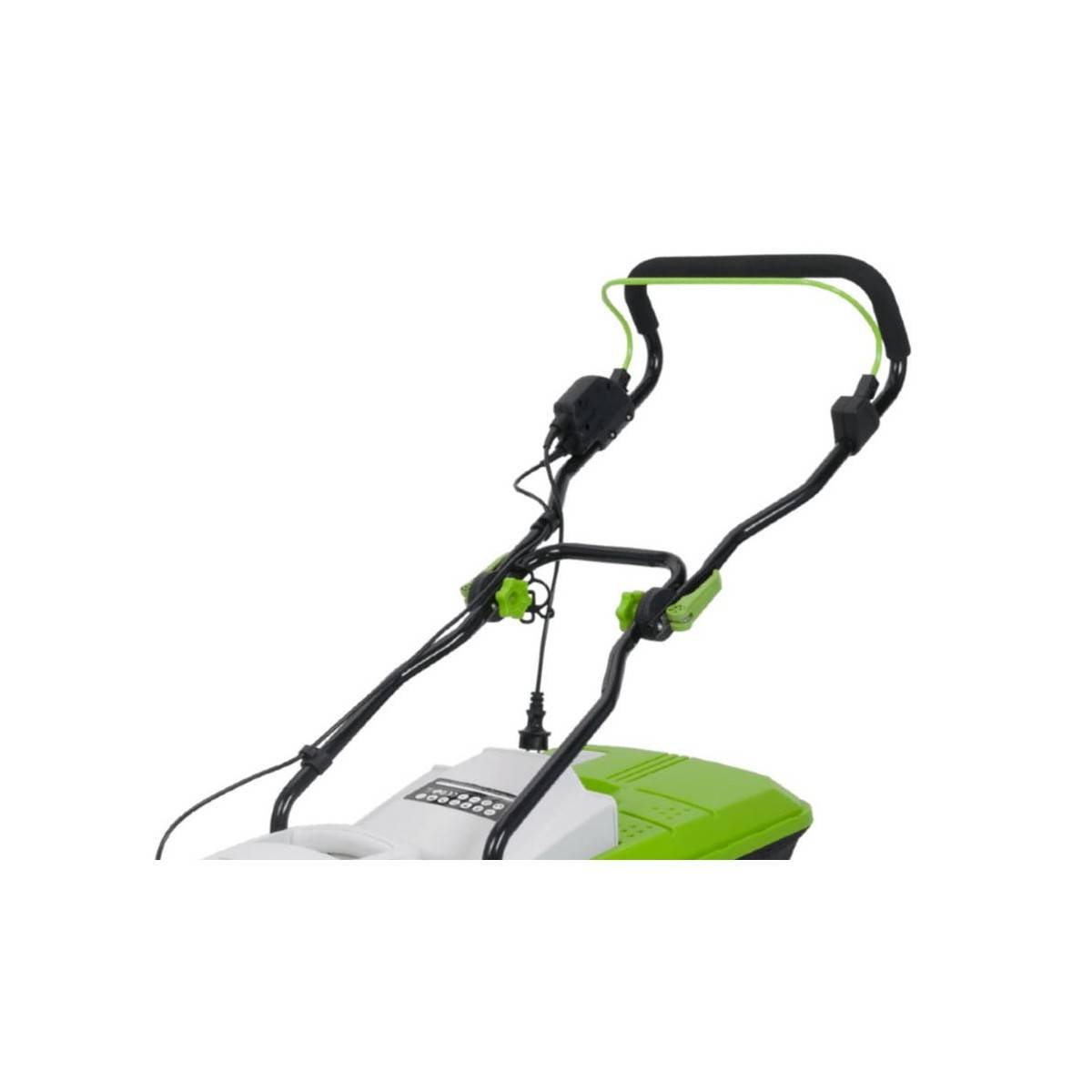 Tondeuse electrique 1800W Moteur induction Coupe 42 cm - 3 hauteurs de coupe - bac 50L VITO - Imagen 8