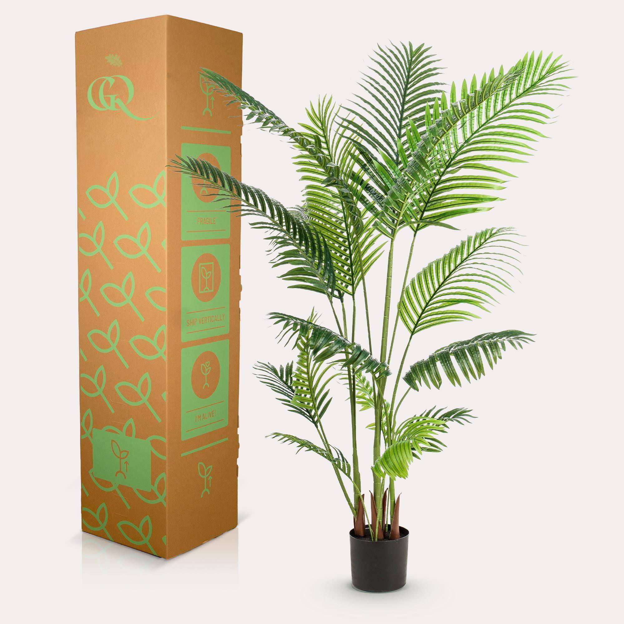 La Green Touch - Howea Forsteriana plante artificielle - h160cm, Ø15cm- La Green Touch - Imagen 3