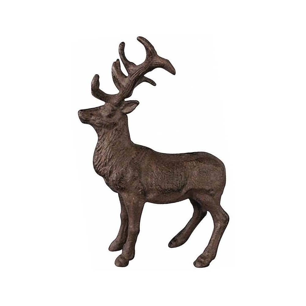 Aubry Gaspard - Cerf en fonte 25 cm - Imagen 2