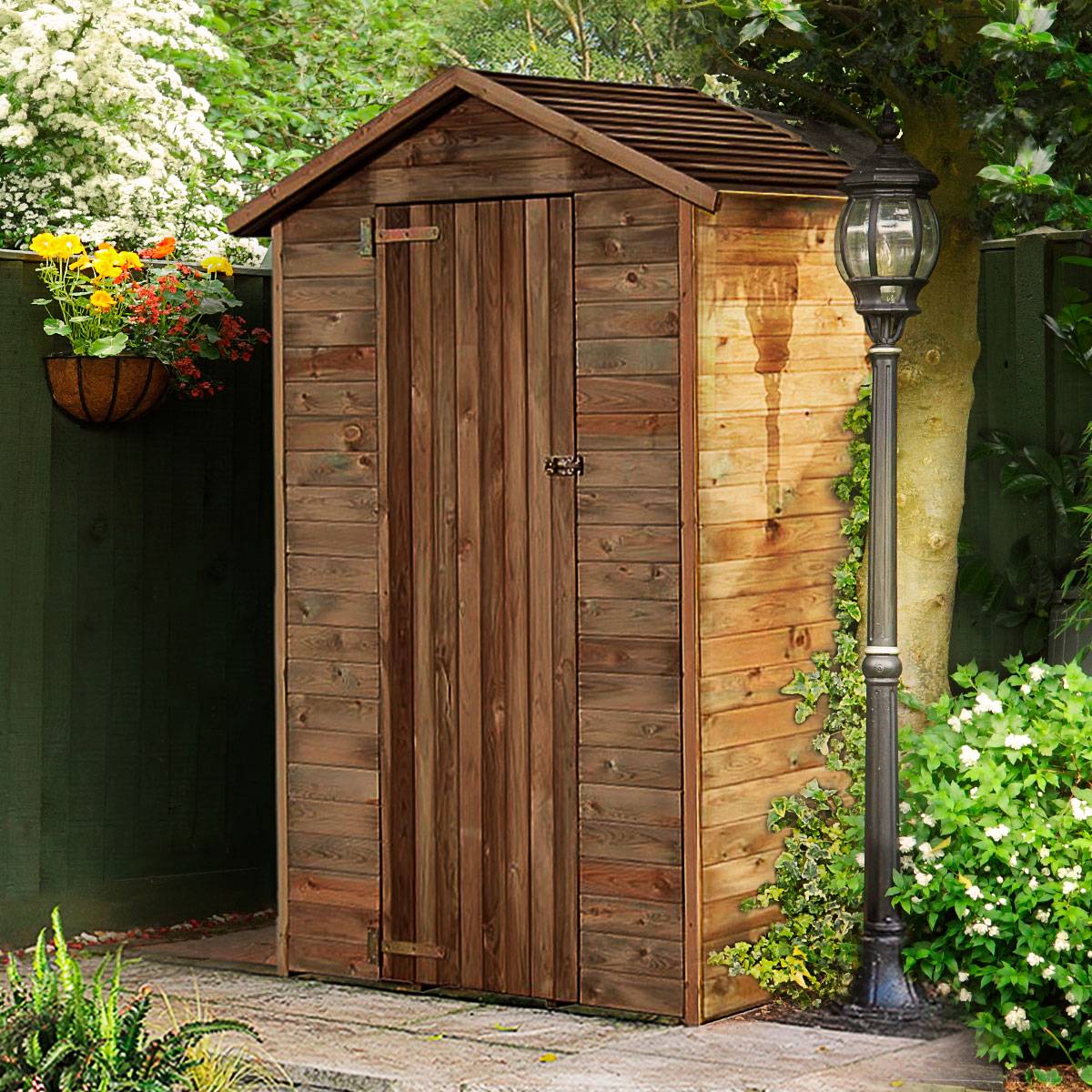 Abri de rangement en bois Chloé 1.05 m² - Cémonjardin - Imagen 1
