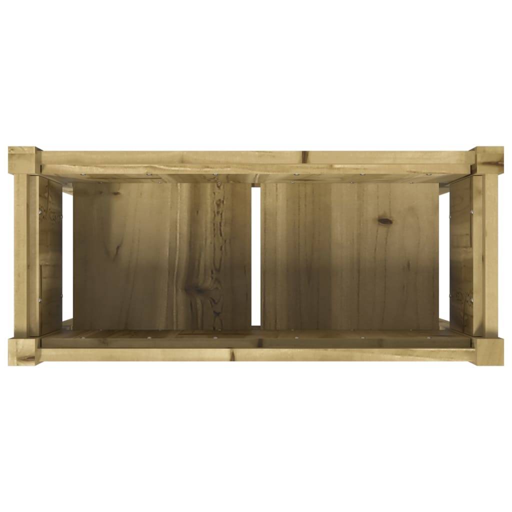 Maison Chic - Jardinière avec pieds - Pot De Fleurs 70x31x70 cm bois de pin imprégné - Imagen 8