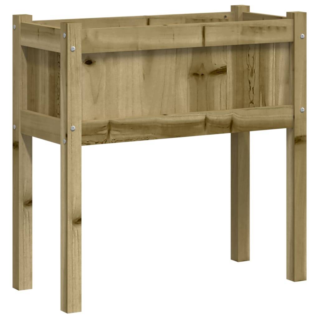 Maison Chic - Jardinière avec pieds - Pot De Fleurs 70x31x70 cm bois de pin imprégné - Imagen 7