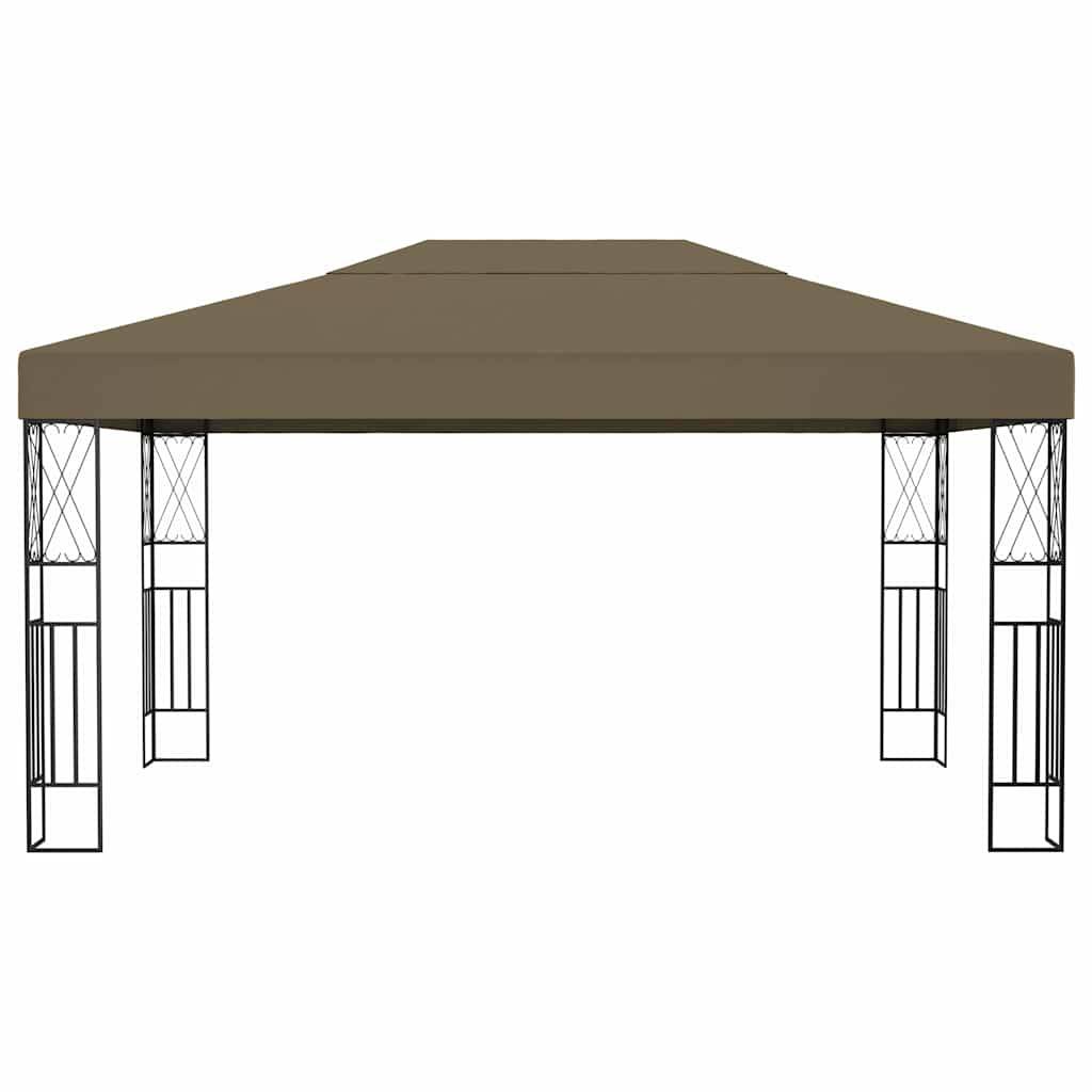 Vidaxl - Tonnelle 3x4 m Taupe Tissu vidaXL 312270 - Image 7