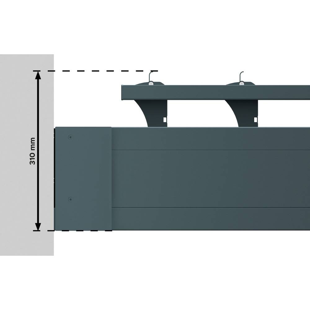 Pergola Bioclimatique AVANOA 3,00x3,038 M Vérin à Télécommande (Gris anthracite) - Alia Productions - Imagen 4