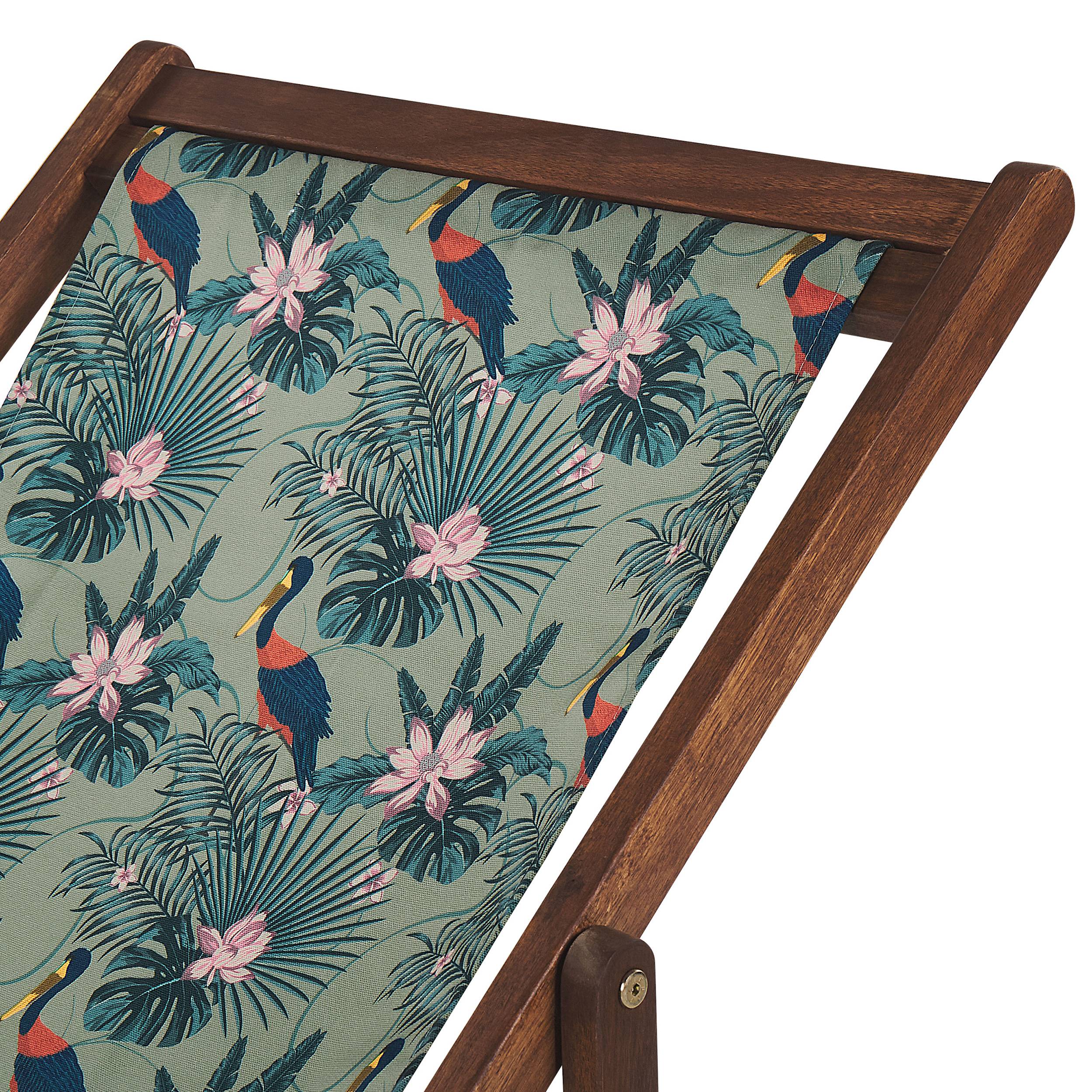 Beliani - Toile pour transat et chilienne Polyester Multicolore ANZIO/AVELLINO - 44x113x1- Beliani - Image 4