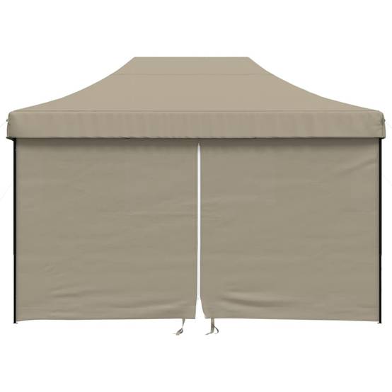 Pergola acier taupe 410 x 279 x 315 cm - Prolenta premium p3111.4 - Image 3