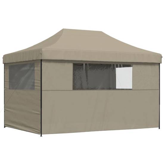 Pergola acier taupe 410 x 279 x 315 cm - Prolenta premium p3111.4 - Image 5