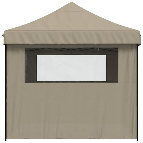 Pergola acier taupe 410 x 279 x 315 cm - Prolenta premium p3111.4 - Image 4