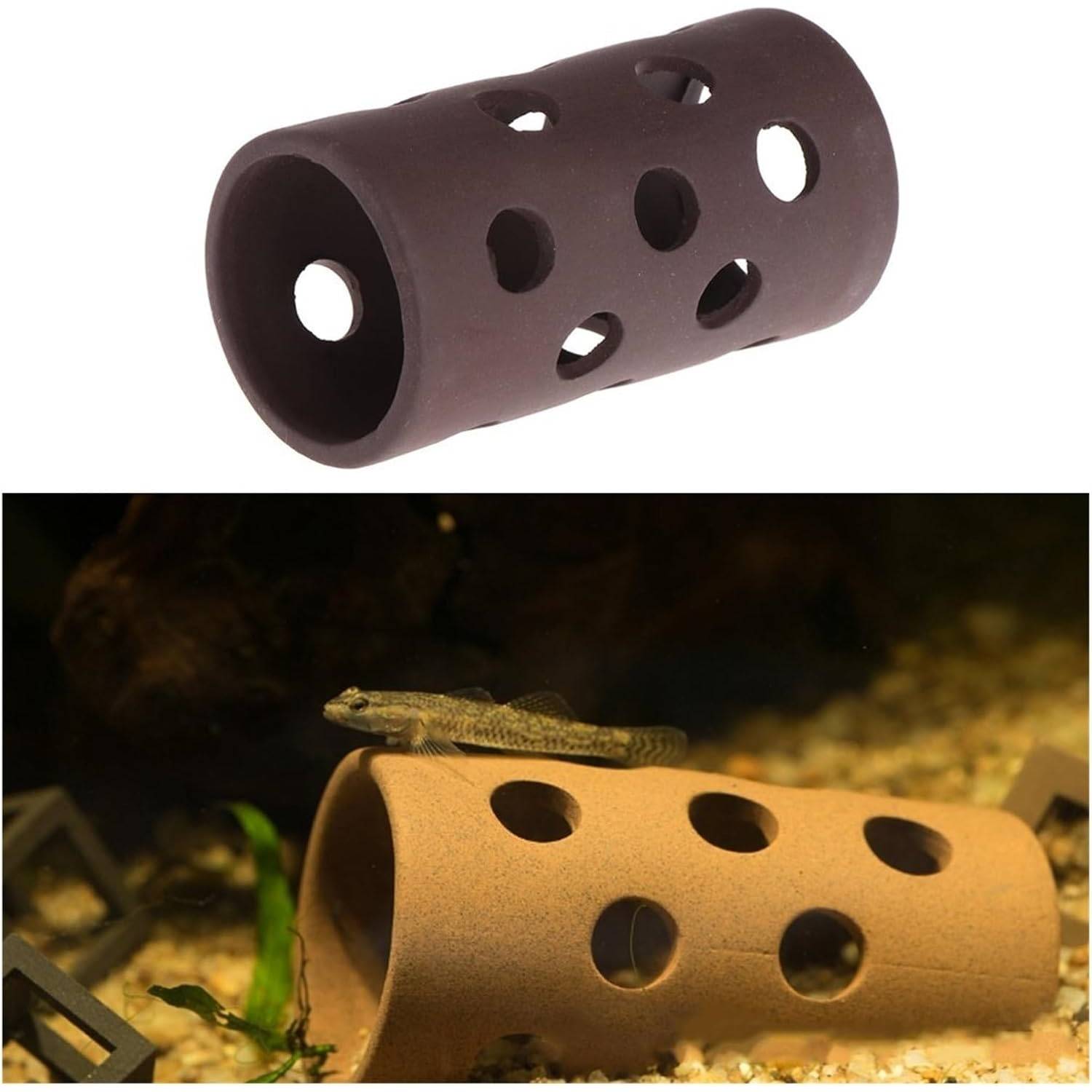 Grotte en Céramique Naturelle pour Aquarium DtopbuyAge - Image 3