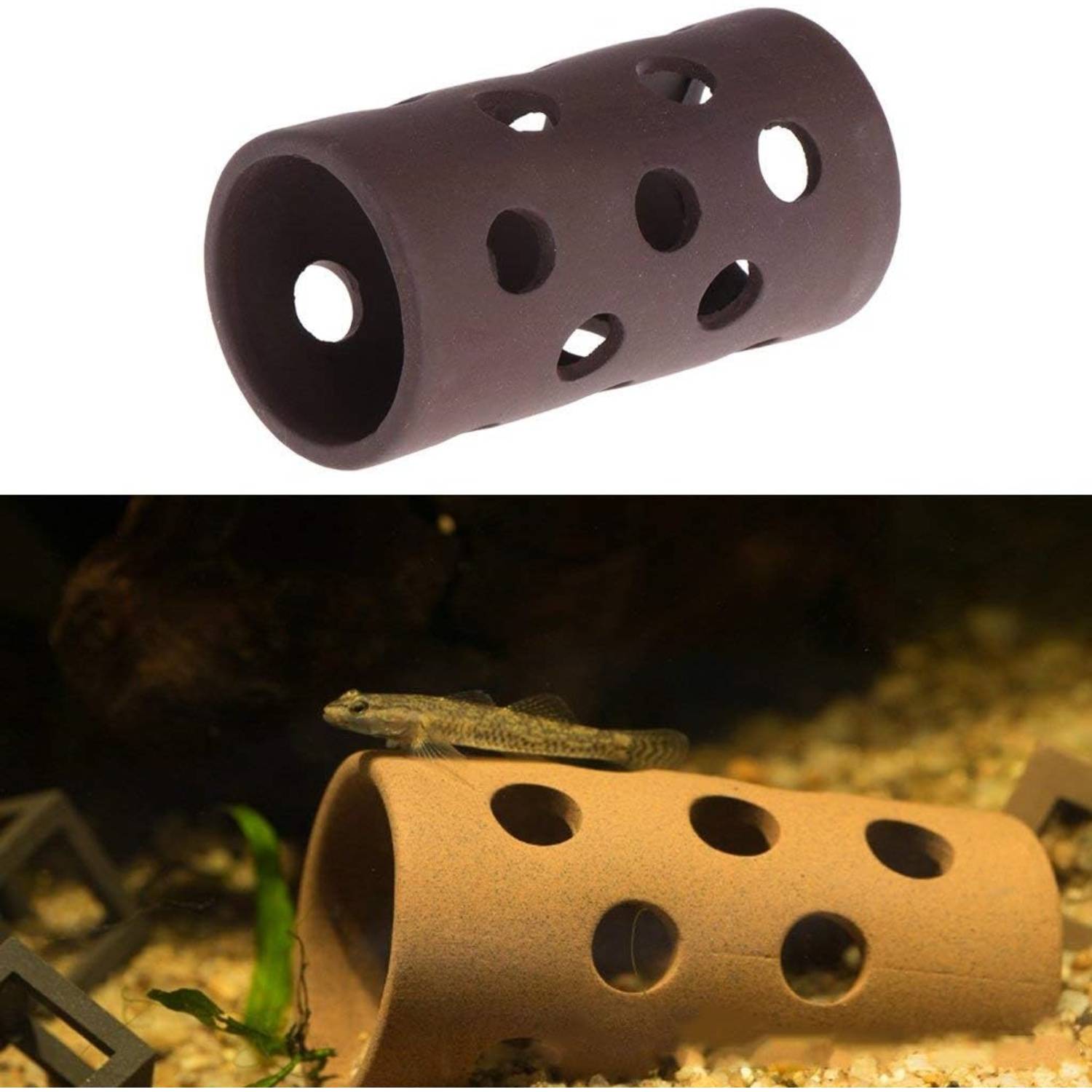 Grotte en Céramique Naturelle pour Aquarium DtopbuyAge - Image 5