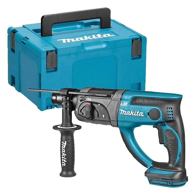 Perfo-burineur SDS-Plus 18 V Li-Ion 20 mm - MAKITA - Sans batterie, ni chargeur - MakPac - DHR202ZJ - Image 1