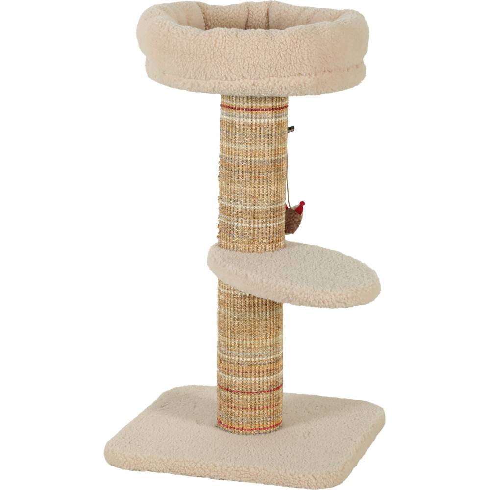 Zolux - Arbre à chat Boréal 70 cm beige pour chat - Image 4