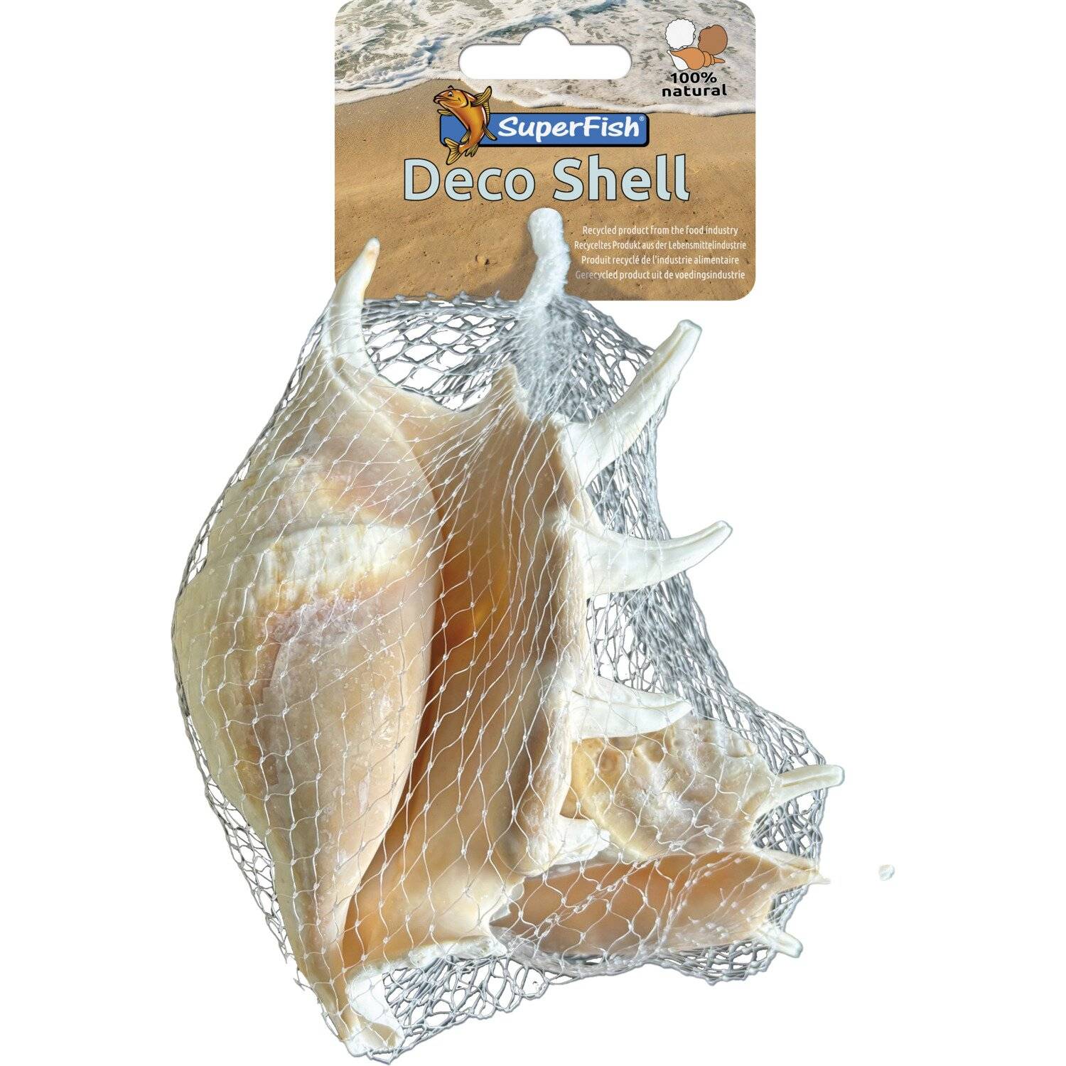 Superfish - Décor aquarium coquilles naturelles recyclées 150 g - SUPERFISH