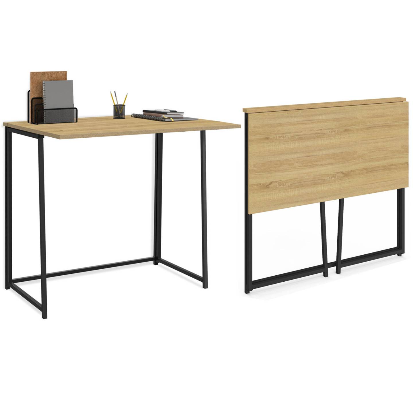 Bureau pliable DETROIT design industriel - Image 2