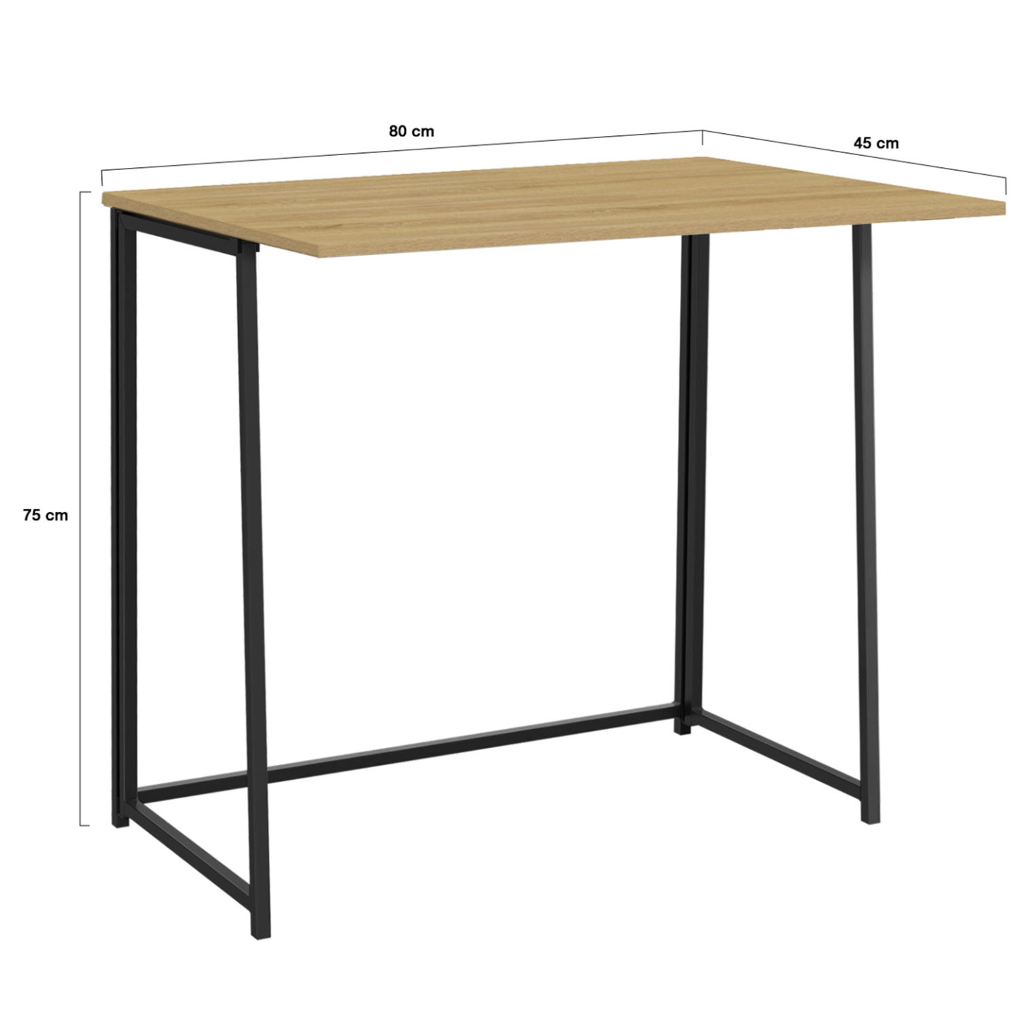 Bureau pliable DETROIT design industriel - Image 6