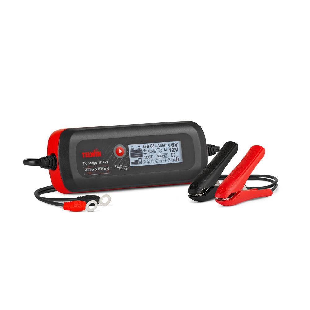 Chargeur de batterie T-Charge 12 EVO - 6V/12V - TELWIN - 807578 - Imagen 1