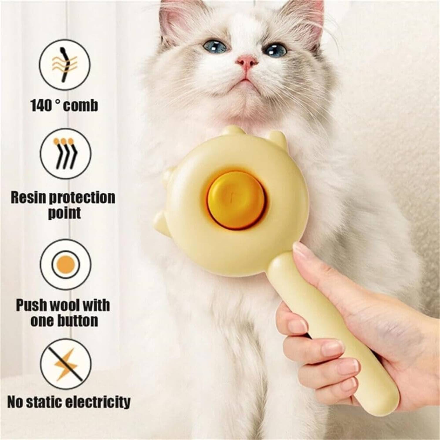 DtopbuyAge - Brosse Universelle Anti-Poils pour Chien et Chat  DtopbuyAge - Image 2