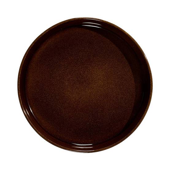 Cook Concept - Lot de 6 Assiettes Creuses "Ysia" 20cm Marron - Image 1